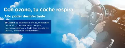 banner sobre la higienización de vehículos