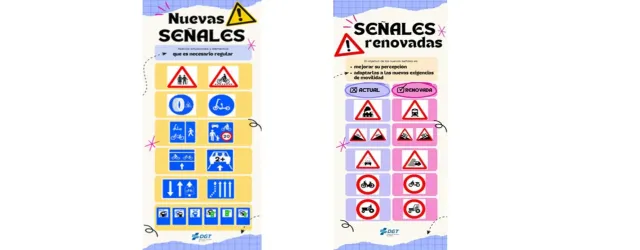 Actualizaciones en las señales de tráfico