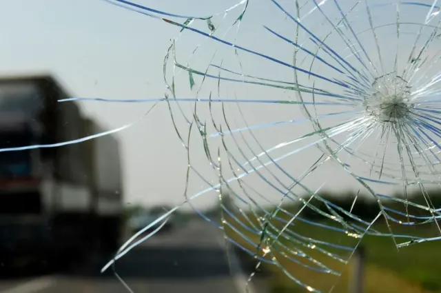 Tipos de rotura de los cristales del coche