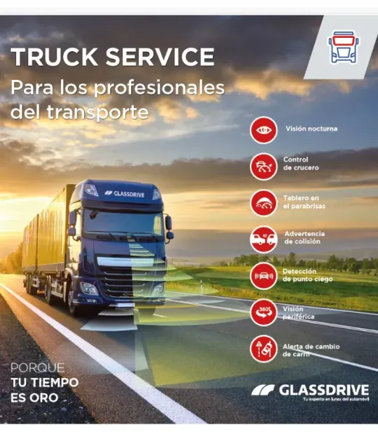 Truck Service para los profesionales del deporte